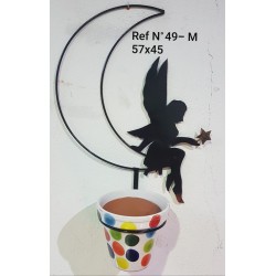 Soporte Luna Hada maceta Ref 48 -M o vela Ref 48-V
