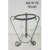 SOPORTE PIE ALTO Ref Nº 78