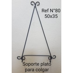 SOPORTE PLATO PARA COLGAR Ref Nº 80