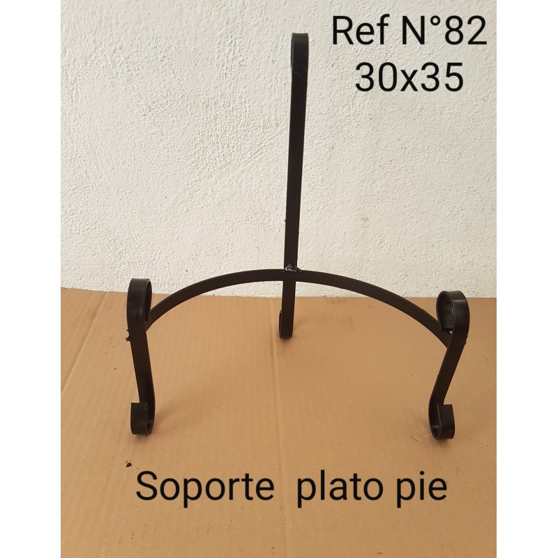 SOPORTE  PLATO PIE Ref Nº82