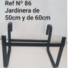 Jardinera Balcón Abierta Ref Nº 86