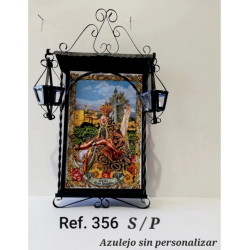 Capilla con Faroles y Azulejo sin personalizar